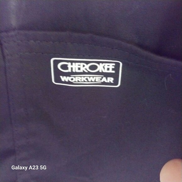 Cherokee Workwear Core Stretch Black Zip-Up Jacket 3XL Cotton/Polyester - Picture 4 of 7